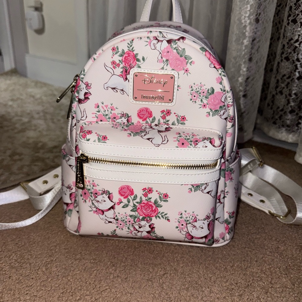 Disney Pink Floral Backpack
